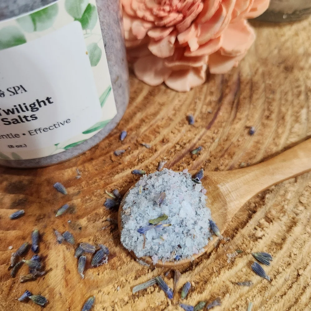 Handmade Dreamy Twilight fizzy bath salts - Picture 2 of 4